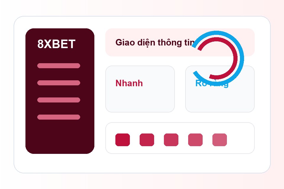 8XBET bảng thông tin