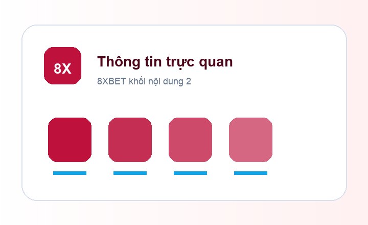8XBET thông tin trực quan